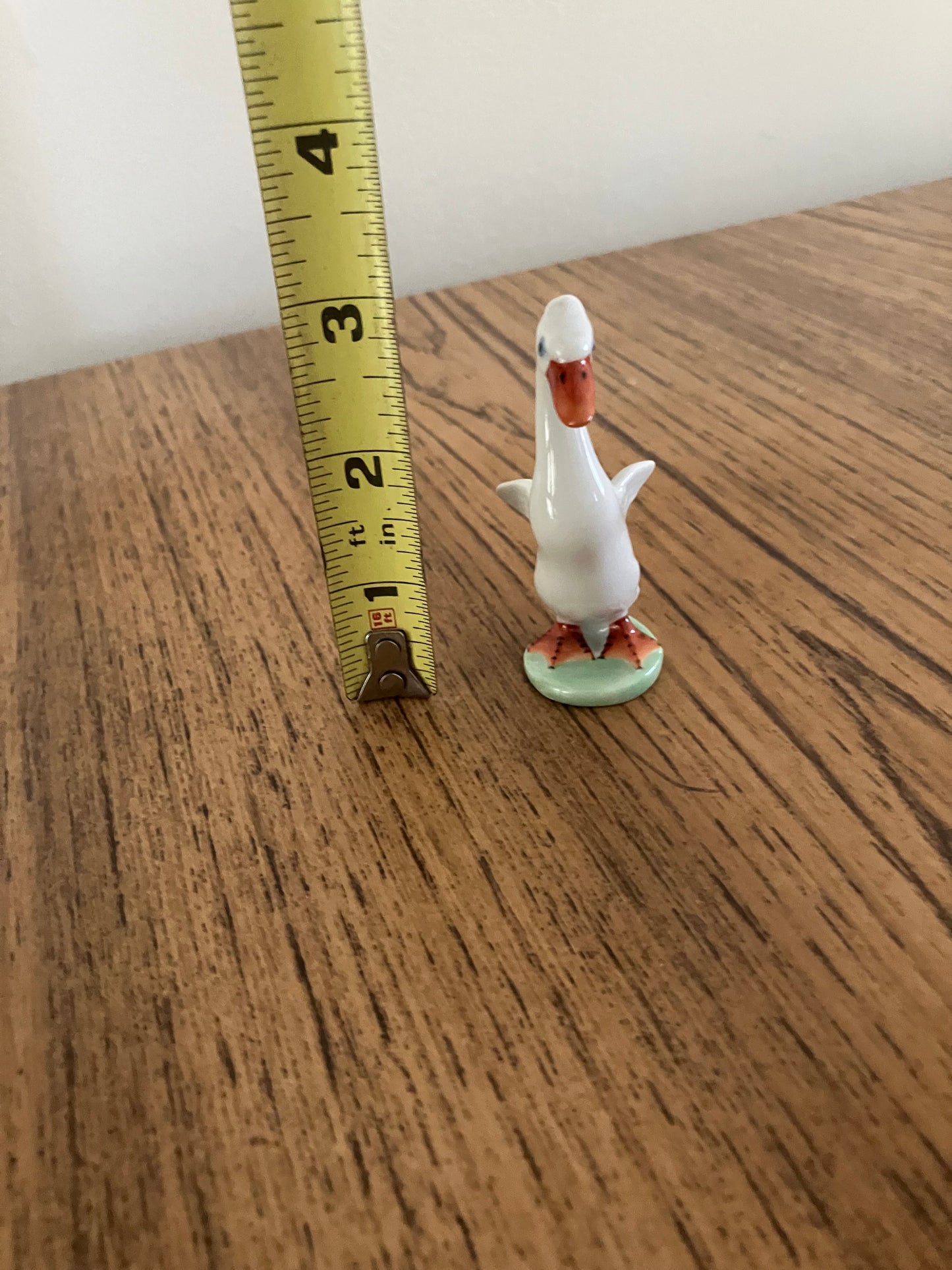 Herend Hungary Porcelain White Goose Figurine – 3"