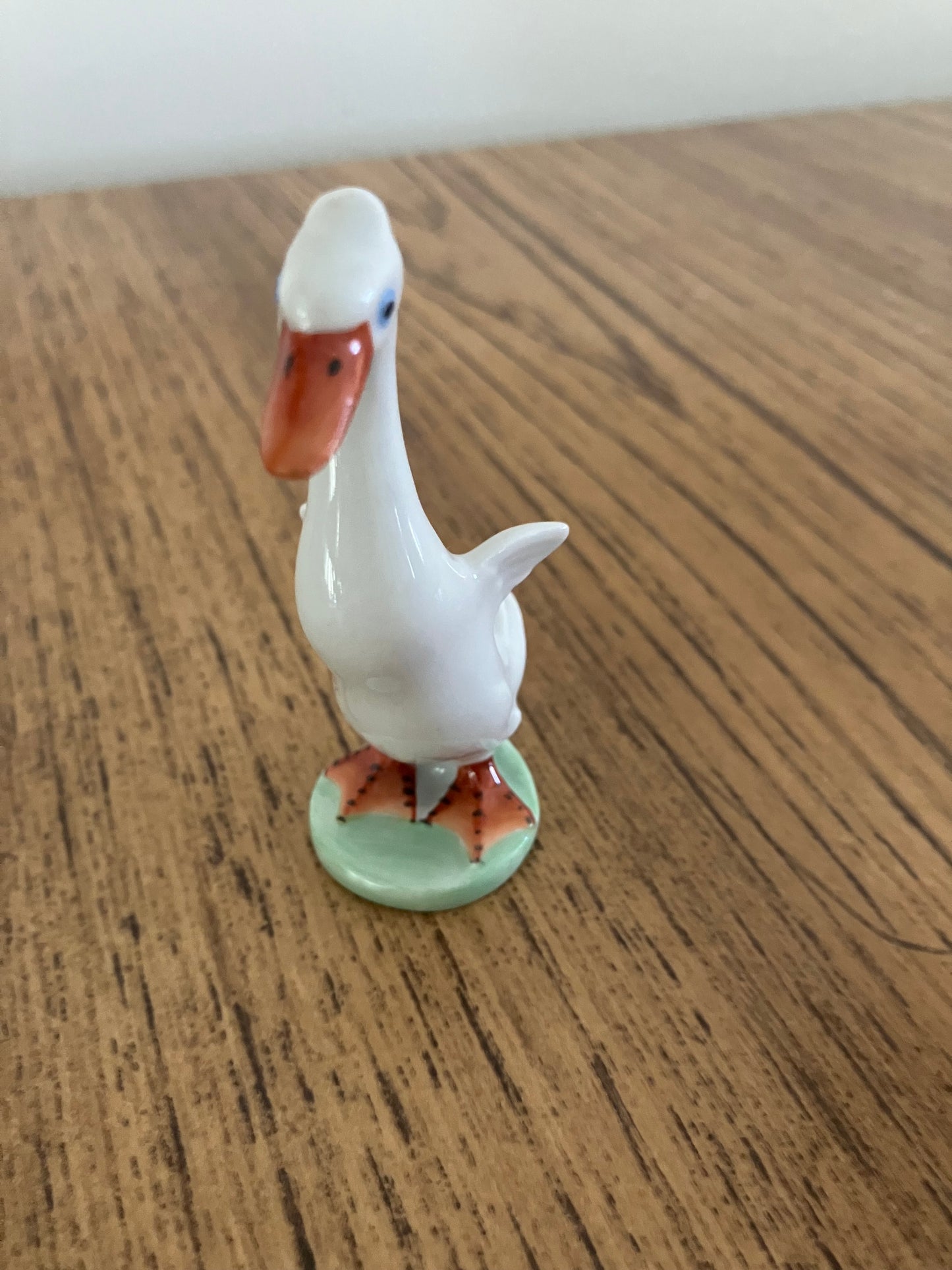 Herend Hungary Porcelain White Goose Figurine – 3"